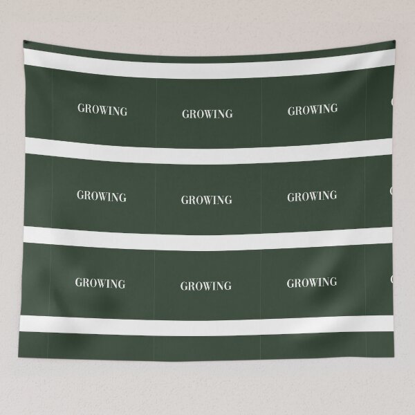 Item preview, growing in forest green designed and sold by emscalligraphy.