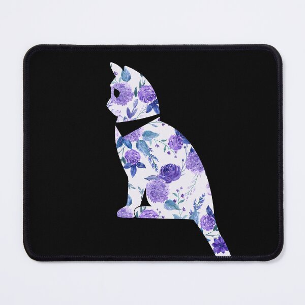 Item preview, Kawaii Adorable Cat with Beautiful Flower Pattern, Popoki 1011 designed and sold by VinBasis.