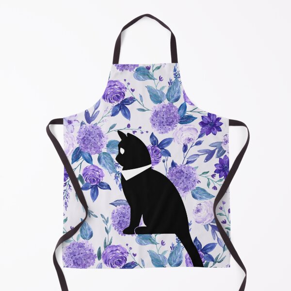 Item preview, Kawaii Adorable Cat with Beautiful Flower Pattern, Popoki 1011 designed and sold by VinBasis.