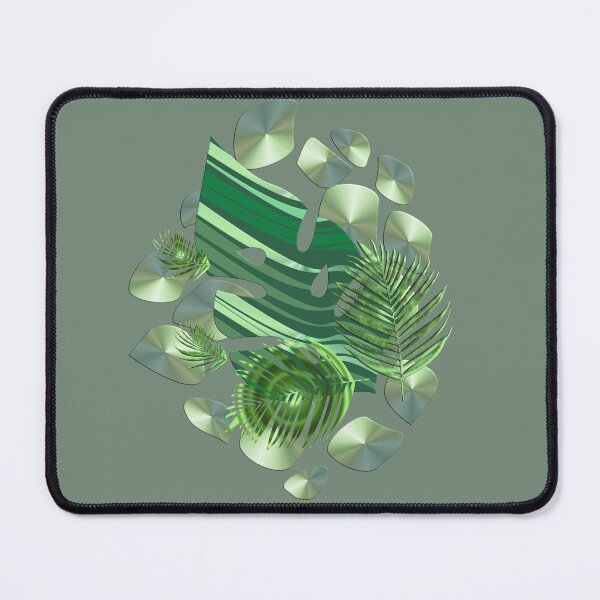 Item preview, ABSTRACT FOLIAGE METALLIC. designed and sold by sana90.