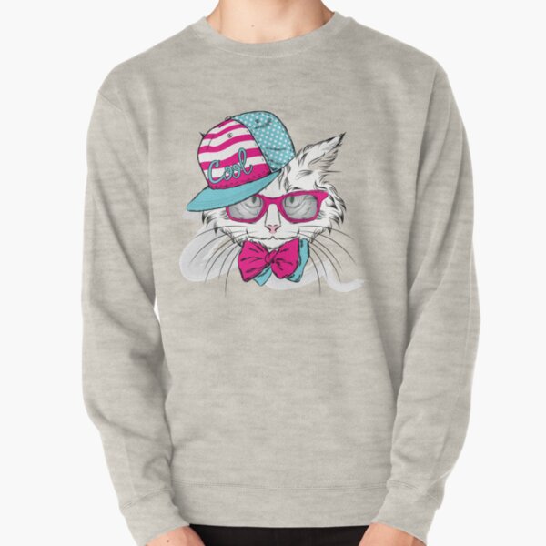 cat Pullover Sweatshirt