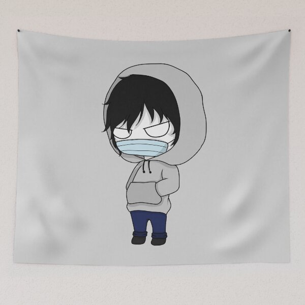 Item preview, jeff the killer chibi designed and sold by EveryCuteThings.