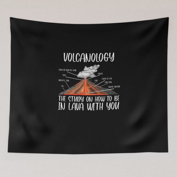 Item preview, Volcanology The Study On How To Be In Lava With You Magma designed and sold by Nessshirts.