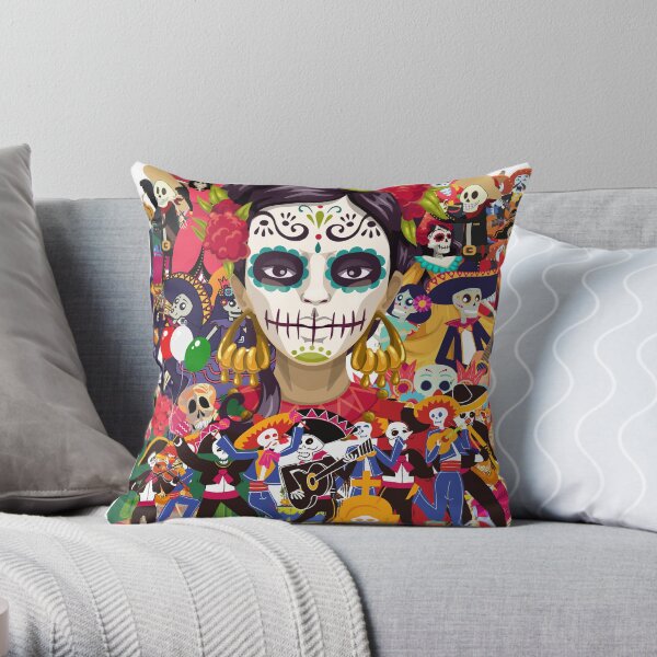 Dia de clearance los muertos pillows