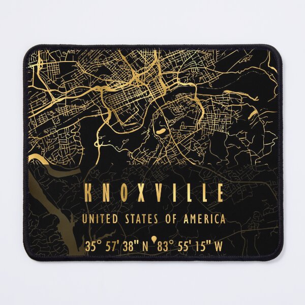 Item preview, KNOXVILLE MAP USA designed and sold by hatimelhag.