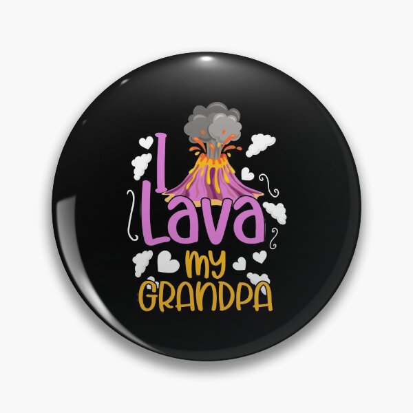Item preview, I Lava My Grandpa Volcanology Supervolcanoes Lava Magma designed and sold by Nessshirts.
