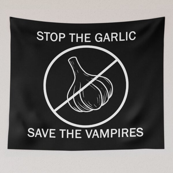 Item preview, Stop the galic, save the vampires designed and sold by ValentinaHramov.