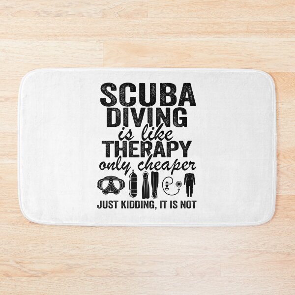 Item preview, Scuba Diving Therapy Quote Funny Scuba Divers Gift designed and sold by Stronzi.
