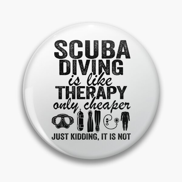 Item preview, Scuba Diving Therapy Quote Funny Scuba Divers Gift designed and sold by Stronzi.