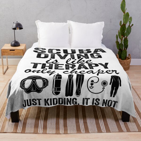 Item preview, Scuba Diving Therapy Quote Funny Scuba Divers Gift designed and sold by Stronzi.