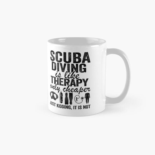 Item preview, Scuba Diving Therapy Quote Funny Scuba Divers Gift designed and sold by Stronzi.