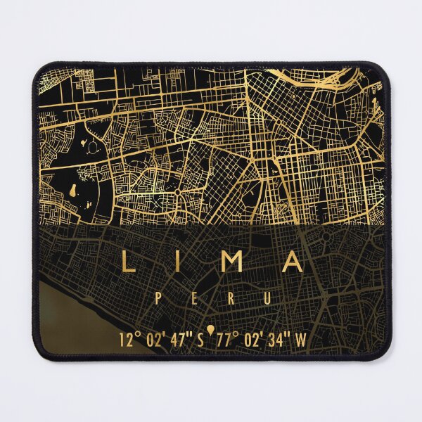 Item preview, LIMA MAP PERU designed and sold by hatimelhag.