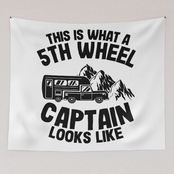 Item preview, This Is What A 5th Wheel Captain Looks Like Funny Camping designed and sold by Stronzi.