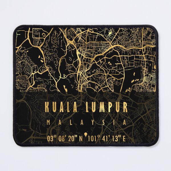 Item preview, KUALA LUMPUR MAP MALAYSIA designed and sold by hatimelhag.