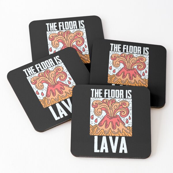Item preview, The Floor Is Lava Volcanology Supervolcanoes Lava Magma designed and sold by Nessshirts.