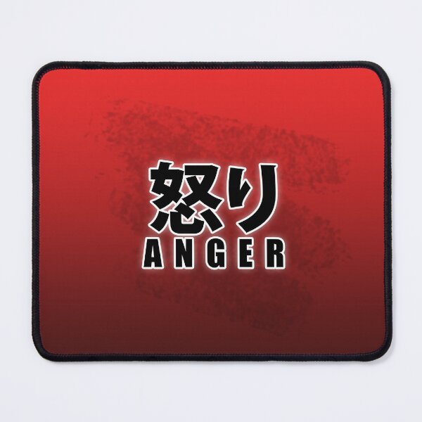 Item preview, Anger Emotional Expression Japanese Kanji designed and sold by SeguinM.