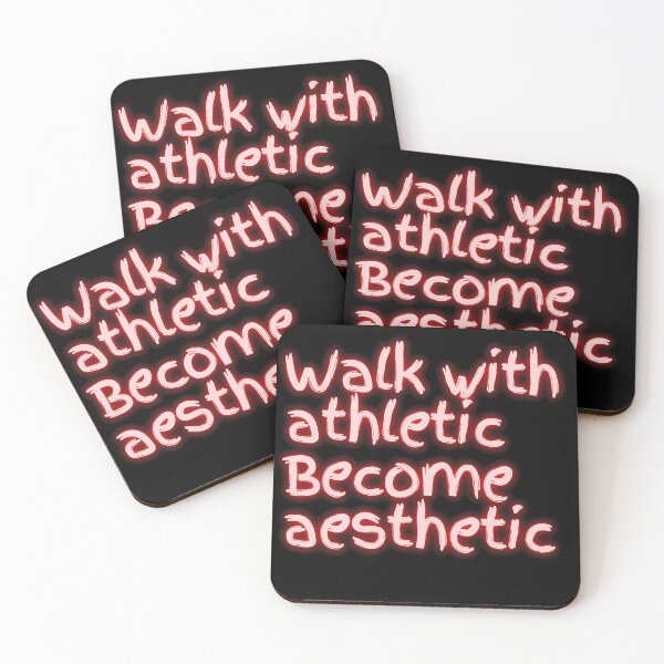 Item preview, Walk with athletic become aesthetic designed and sold by Red-ElYoubi.