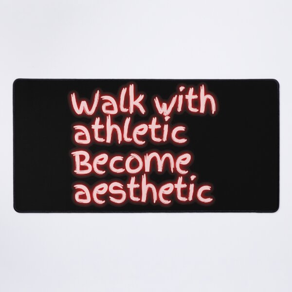 Item preview, Walk with athletic become aesthetic designed and sold by Red-ElYoubi.