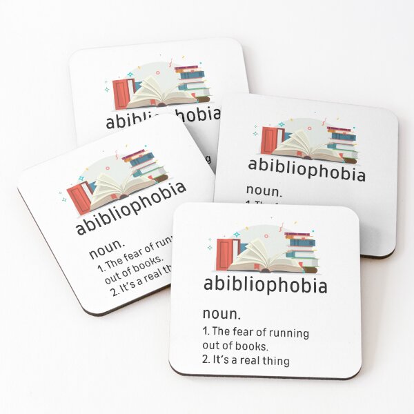Item preview, Abibliophobia-Funny Reading Bookworm Reader Gift SK designed and sold by andregiftshopzz.