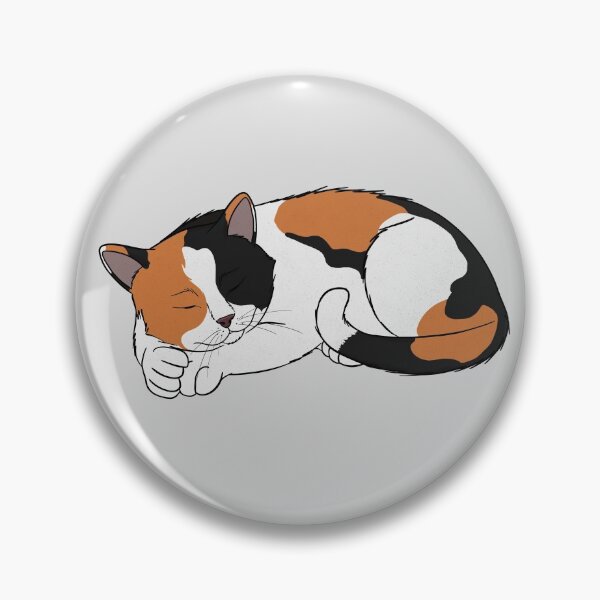 Item preview, Sleeping Calico Cat  designed and sold by rmcbuckeye.