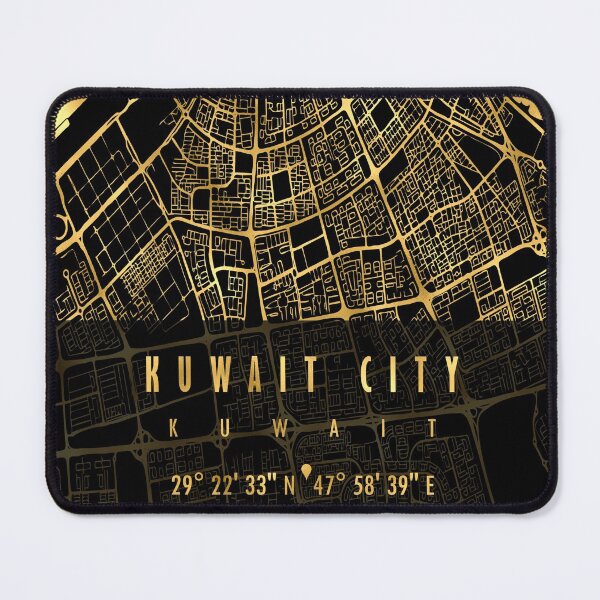 Item preview, KUWAIT CITY MAP KUWAIT designed and sold by hatimelhag.
