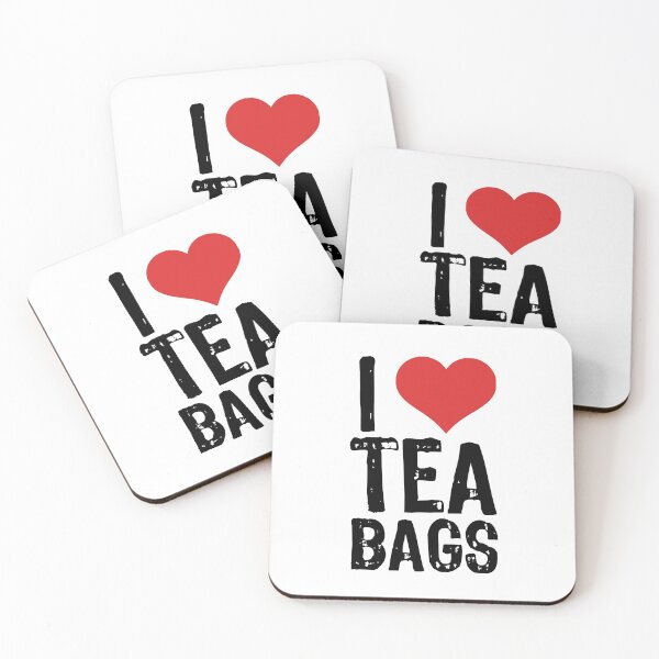 Item preview, I Love Tea Bags designed and sold by The "I Love Everything" Shop.