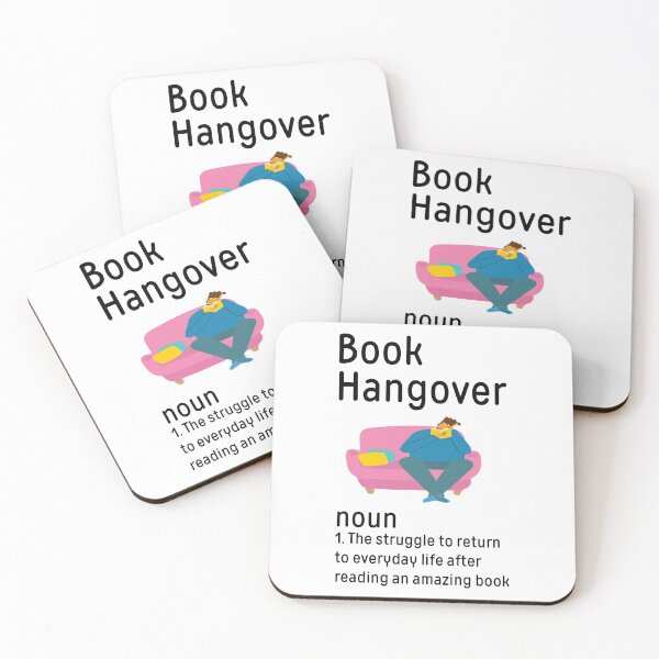 Item preview, Book Hangover-Book Lovers,Bookworms,Readers Gift SK designed and sold by andregiftshopzz.