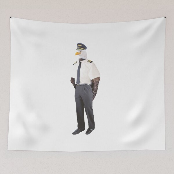 Item preview, Airline Pilot Eagle designed and sold by MaxencePierrard.