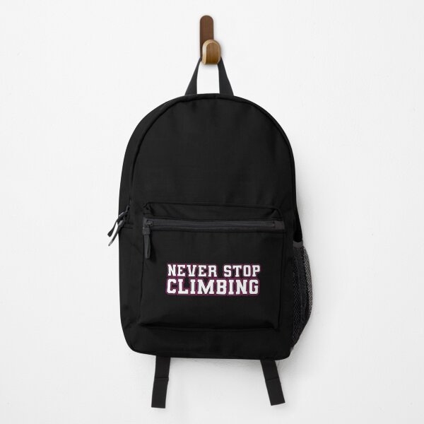Item preview,  never stop climbing, Never Stop Clibing, Climber Mountain Sport Funny Gift Ideas  designed and sold by HananDesign13.