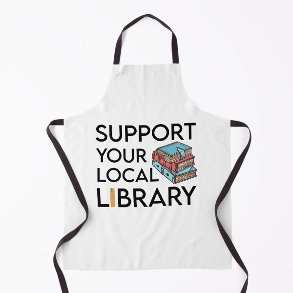 Item preview, Support Your Local Library-Library Lover Reader SK designed and sold by andregiftshopzz.