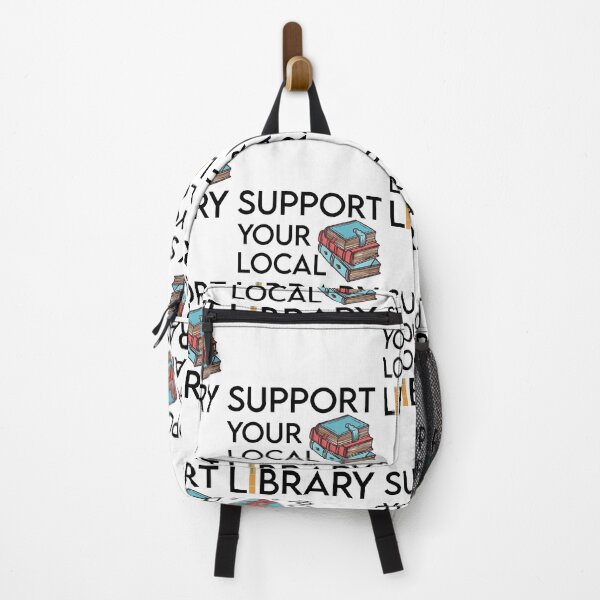 Item preview, Support Your Local Library-Library Lover Reader SK designed and sold by andregiftshopzz.
