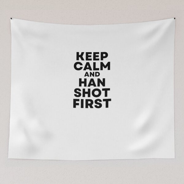 Item preview, Cisco Ramon Flash - Keep Calm and Han Shot First designed and sold by ExploreTheStore.