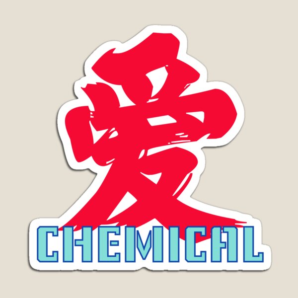 Item preview, "爱" ai / Chemical Love designed and sold by TheJungleJuice.