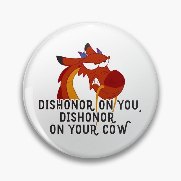 Item preview, Mushu Dishonor on your Cow designed and sold by atm-art95.