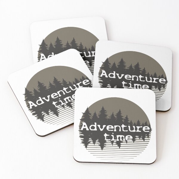 Item preview, Adventures Time Camping Hiking Forest Graphic  designed and sold by PiDesignn.