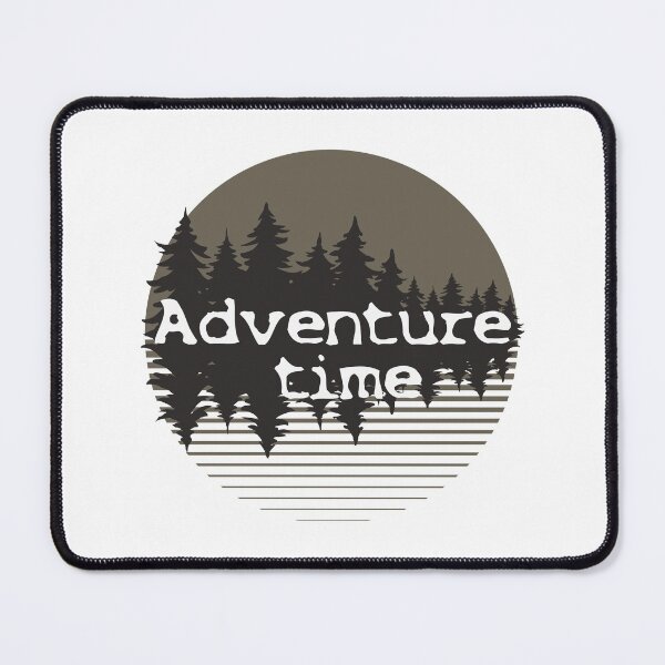 Item preview, Adventures Time Camping Hiking Forest Graphic designed and sold by PiDesignn.