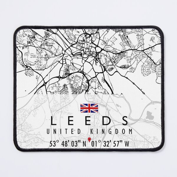 Item preview, LEEDS MAP UNITED KINGDOM designed and sold by hatimelhag.