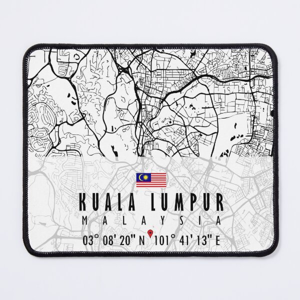 Item preview, KUALA LUMPUR MAP MALAYSIA designed and sold by hatimelhag.