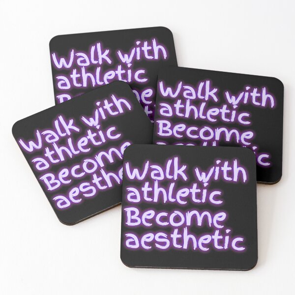 Item preview, Walk with athletic become aesthetic designed and sold by Red-ElYoubi.