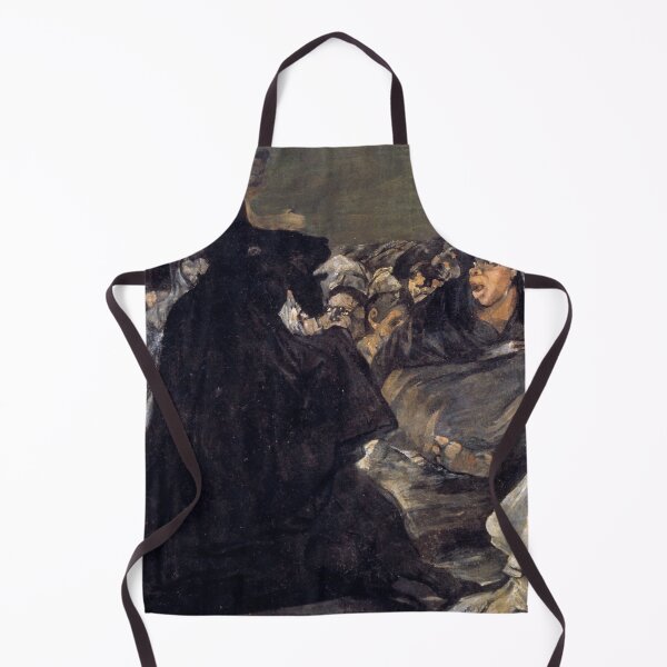 Item preview, Witches' Sabbath (The Great He-Goat) Francisco de Goya, c. 1821 Gothic Fine Art for Halloween designed and sold by CoolArtGeek.