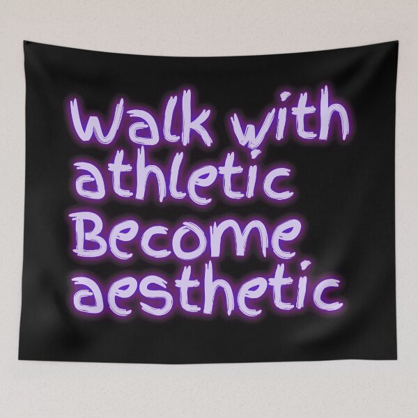 Item preview, Walk with athletic become aesthetic designed and sold by Red-ElYoubi.