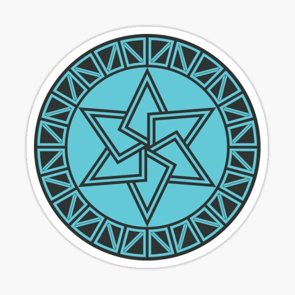 Crop Circle: Kitt's Lane, West Meon, 2021 Sticker
