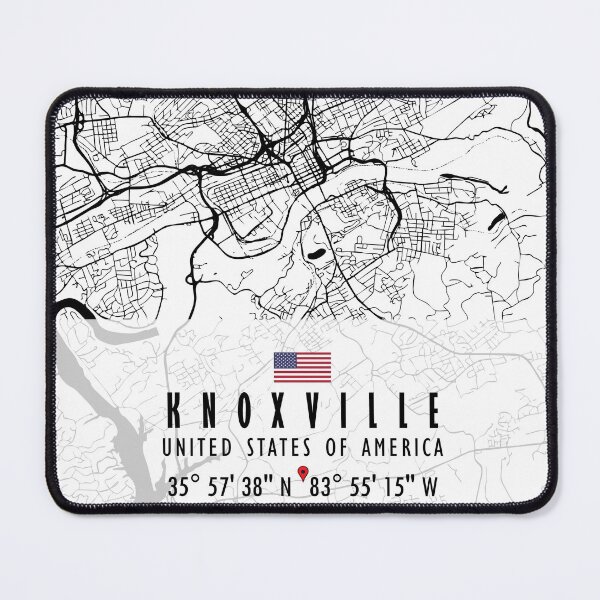 Item preview, KNOXVILLE MAP USA designed and sold by hatimelhag.