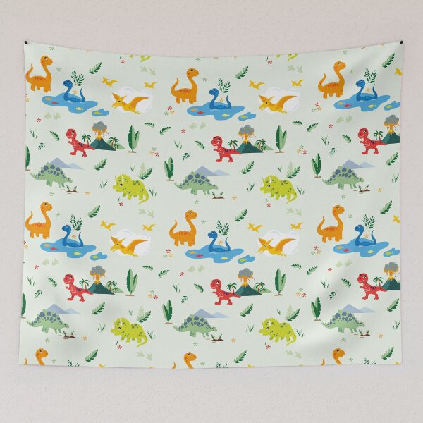 Item preview, Colorful Dinosaurs designed and sold by Melissa Dekker.