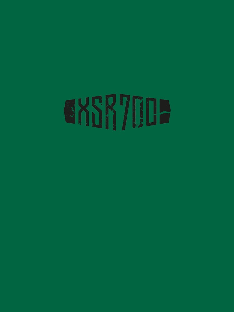 Yamaha XSR700 Forest Green Distressed Logo by RoughDraft
