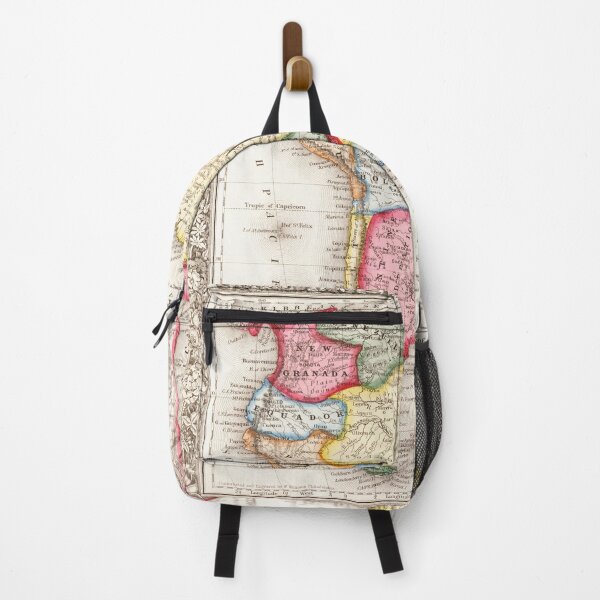 Item preview, Map of South America Political Divisions 1863 designed and sold by BeardedTree.