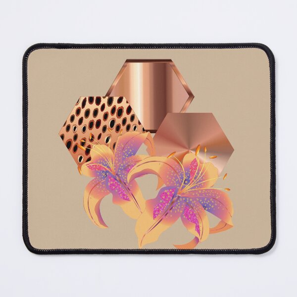 Item preview, COPPER LEOPARD PRINT &LILY. designed and sold by sana90.