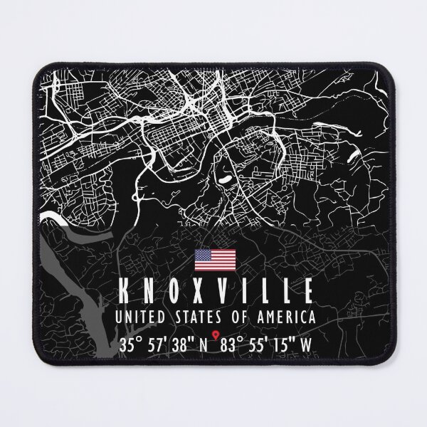 Item preview, KNOXVILLE MAP USA designed and sold by hatimelhag.