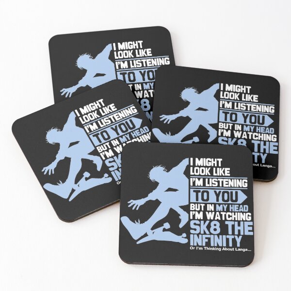 Item preview, I Might Look Like Im Listening To You - Im Watching Sk8TheInfinity designed and sold by The Shonen Spot.