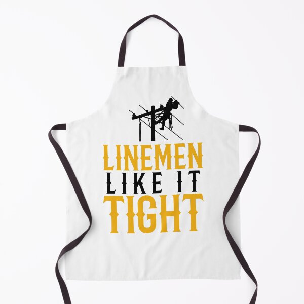 Item preview, Linemen Like It Tight BW ~Electrical Lineman Humor designed and sold by TeesYouWant.